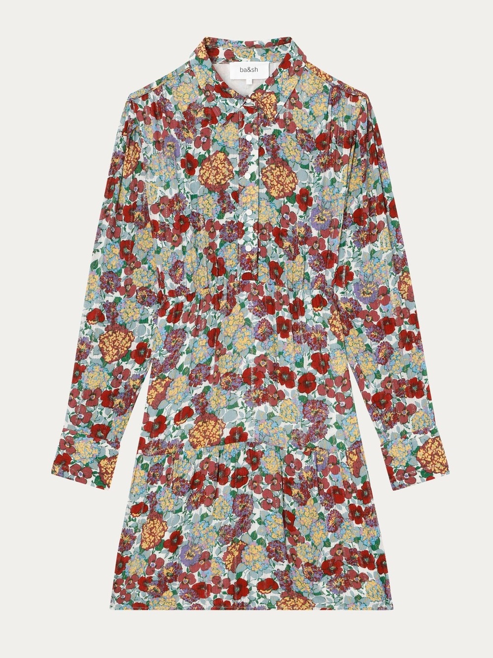 NWT ba&sh Poldie Floral Dress